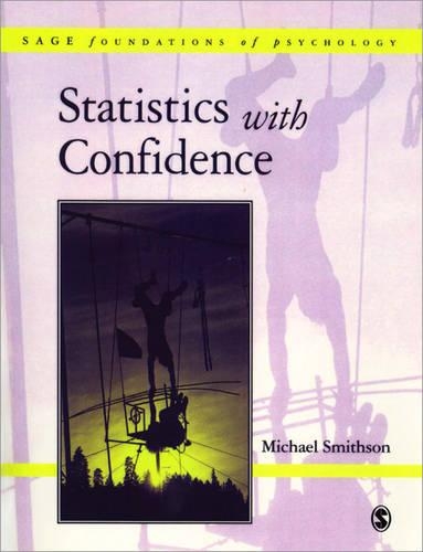 Паперова книга «Statistics with Confidence: An Introduction for Psychologists», автор Майкл Смітсон - фото №1
