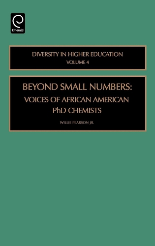 Паперова книга «Beyond Small Numbers: Voices of African American PhD Chemists», автор Віллі Пірсон - фото №1