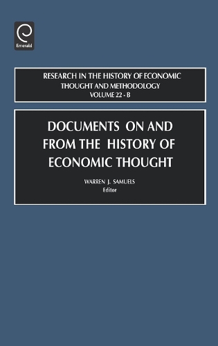 Бумажная книга «Documents on and from the History of Economic Thought», автор Джефф Э. Биддл - фото №1