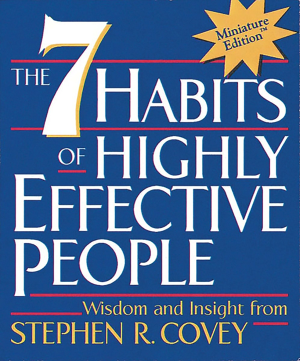 Бумажная книга «The 7 Habits of Highly Effective People. Miniature edition», автор Стивен Кови - фото №1