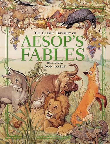 Бумажная книга «The Classic Treasury Of Aesop's Fables», автор Дон Дейли - фото №1