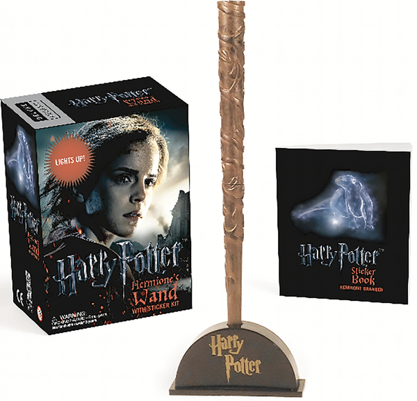 Паперова книга «Harry Potter Hermione's Wand with Sticker Kit» - фото №1