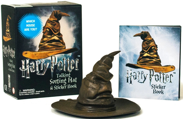 Паперова книга «Harry Potter Talking Sorting Hat and Sticker Book» - фото №1
