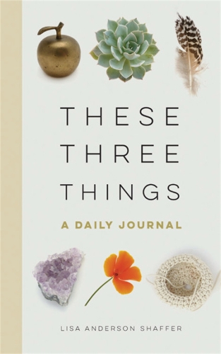 Бумажная книга «These Three Things: A Daily Journal», автор Лиза Андерсон Шаффер - фото №1