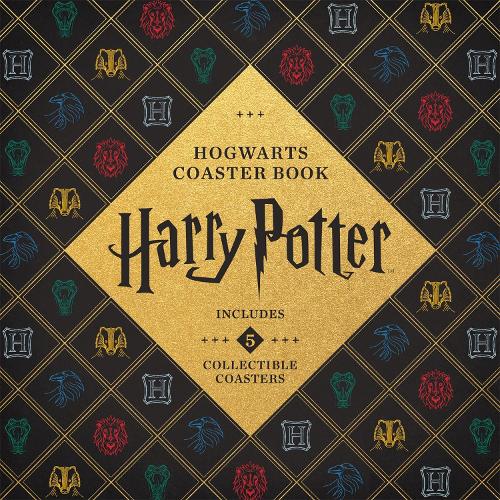 Паперова книга «Harry Potter Hogwarts Coaster Book: Gryffindor, Ravenclaw, Hufflepuff, Slytherin», автор Даніель Зельбер - фото №1