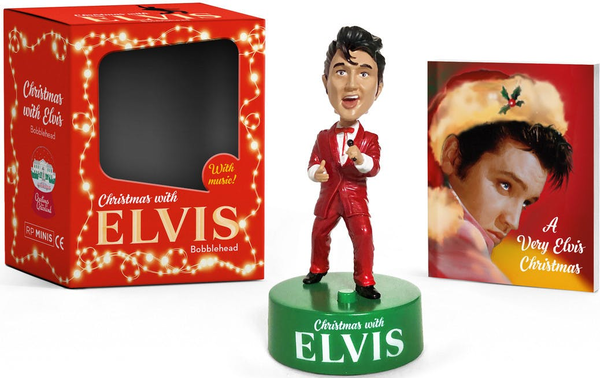 Бумажная книга «Christmas with Elvis Bobblehead. With music!», автор Роберт К. Элдер - фото №1