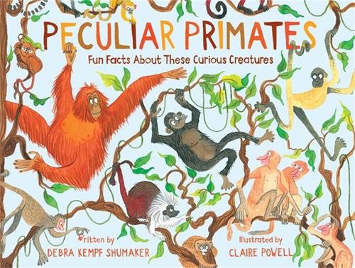 Бумажная книга «Peculiar Primates: Fun Facts About These Curious Creatures», автор Дебра К. Шумейкер - фото №1