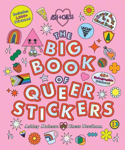 Бумажная книга «The Big Book of Queer Stickers: Includes 1,000+ Stickers!», авторов Эшли Молессо, Чесс Нидхэм - фото №1