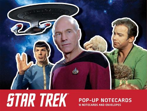 [object Object] «Star Trek Pop-Up Notecards: 10 Notecards and Envelopes», автор Чип Картер - фото №1