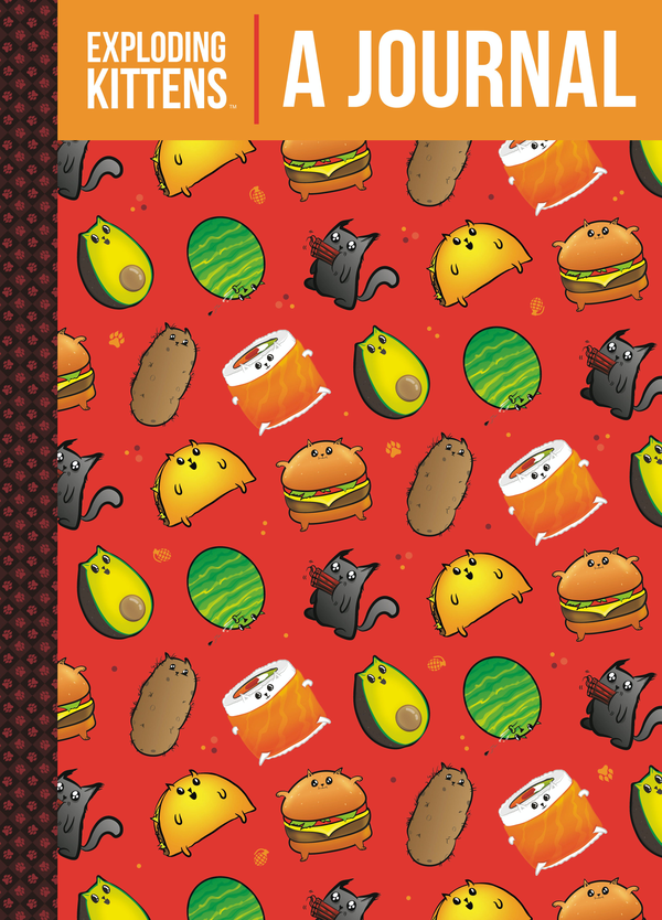 Паперова книга «Exploding Kittens. A Journal» - фото №1