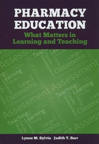 Паперова книга «Pharmacy Education», авторів Джудіт Т. Барр, Лінн М. Сільвія - фото №1