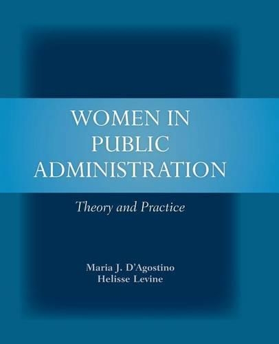 Бумажная книга «Women In Public Administration: Theory And Practice», авторов Хелисс Левин, Мария Дж. Д'Агостино - фото №1