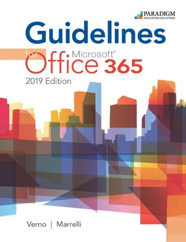 [object Object] «Guidelines for Microsoft Office 365, 2019 Edition: Text», авторів Аніта Верно, Ян Марреллі - фото №1