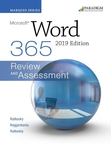 [object Object] «Marquee Series: Microsoft Word 2019: Text + Review and Assessments Workbook», авторів Одрі Роггенкамп, Ієн Руткоскі, Ніта Руткоскі - фото №1