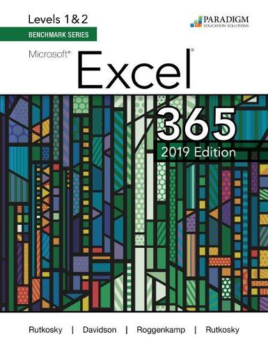 [object Object] «Benchmark Series: Microsoft Excel 2019 Levels 1&2: Text», авторов Одри Роггенкамп, Иэн Рутковски, Нита Руткоски - фото №1