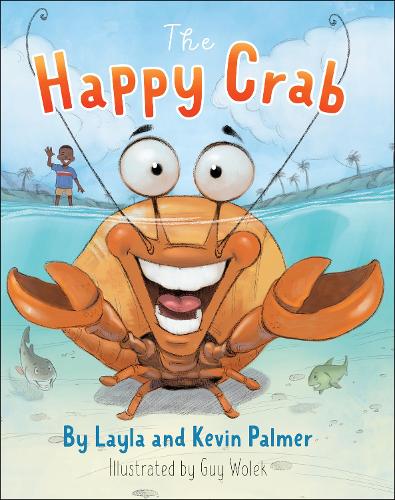 Паперова книга «The Happy Crab», авторів Гай Волек, Кевін Палмер, Лейла Палмер - фото №1