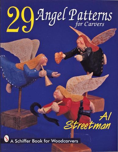 Бумажная книга «29 Angel Patterns for Carvers», автор Эл Стритман - фото №1