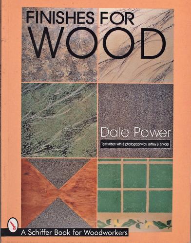 Паперова книга «Finishes for Wood», автор Дейл Пауер - фото №1
