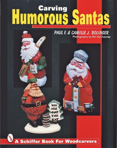 Паперова книга «Carving Humorous Santas», автор Пол Ф. Болінджер - фото №1