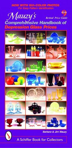 Бумажная книга «Mauzy's Comprehensive Handbook of Depression Glass», автор Барбара Маузи - фото №1