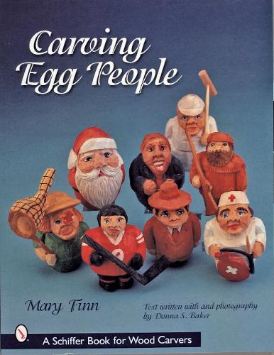 Бумажная книга «Carving Egg People», автор Мэри Финн - фото №1