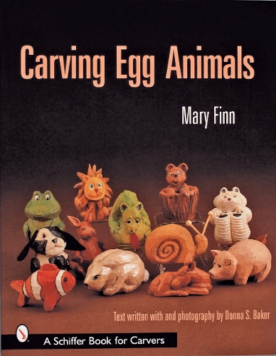 Паперова книга «Carving Egg Animals», автор Мері Фінн - фото №1