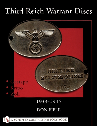 Паперова книга «Third Reich Warrant Discs: 1934-1945», автор Дон Байбл - фото №1
