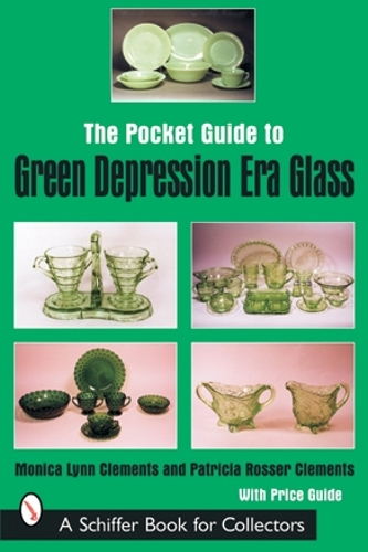 Паперова книга «The Pocket Guide to Green Depression Era Glass», автор Моніка Лінн Клементс - фото №1