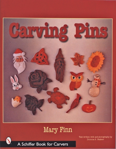 Бумажная книга «Carving Pins», автор Мэри Финн - фото №1