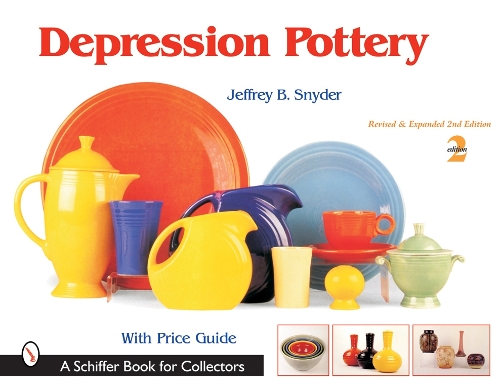 Бумажная книга «Depression Pottery», автор Джеффри Б. Снайдер, - фото №1