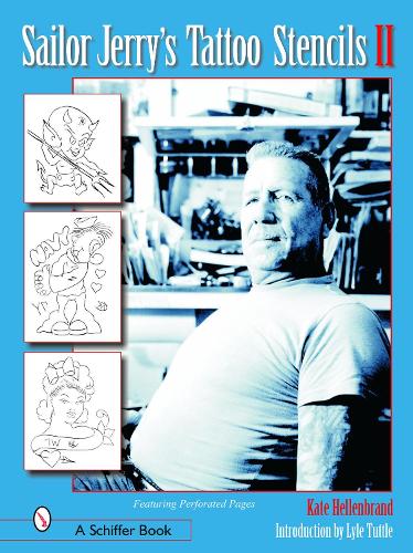 Бумажная книга «Sailor Jerry's Tattoo Stencils II», автор Кейт Хелленбранд - фото №1