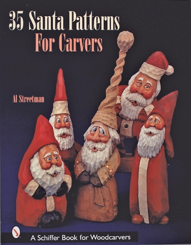 Бумажная книга «35 Santa Patterns for Carvers», автор Эл Стритман - фото №1