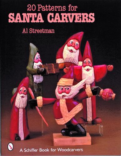 Бумажная книга «20 Patterns for Santa Carvers», автор Эл Стритман - фото №1