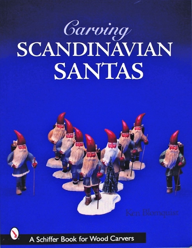 Паперова книга «Carving Scandinavian Santas», автор Кен Бломквіст - фото №1