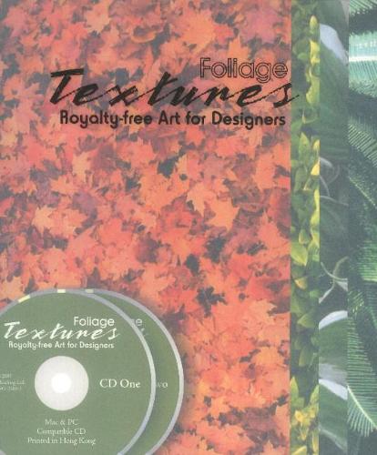 Паперова книга «Foliage Textures: Royalty Free Art for Designers», автор Джінні Парфітт - фото №1