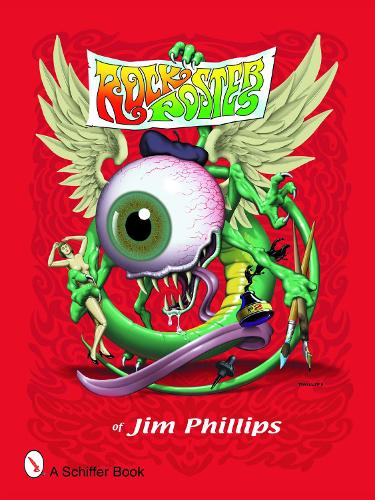 Паперова книга «Rock Posters of Jim Phillips», автор Джим Філліпс - фото №1