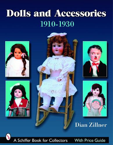 Бумажная книга «Dolls & Accessories 1910-1930s», автор Дайан Зиллнер - фото №1