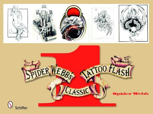 Бумажная книга «Spider Webb's Classic Tattoo Flash 1», автор Спайдер Вебб - фото №1