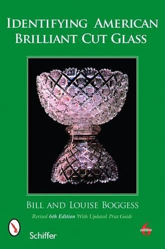 Бумажная книга «Identifying American Brilliant Cut Glass», автор Луиза Боггесс - фото №1