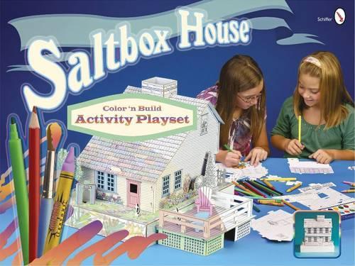 Паперова книга «Saltbox House: Color n Build Activity Playset», автор Schiffer Publishing, Ltd. - фото №1
