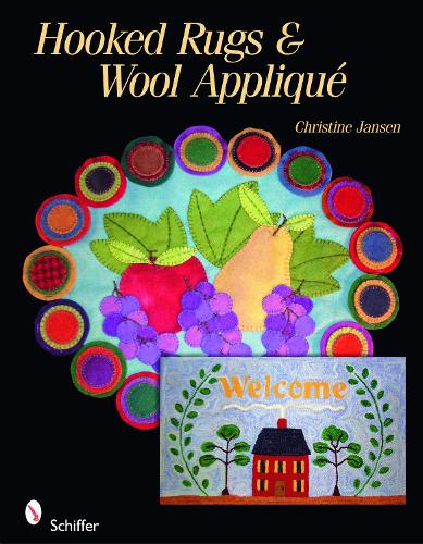 Бумажная книга «Hooked Rugs & Wool Applique», автор Кристин Янсен - фото №1