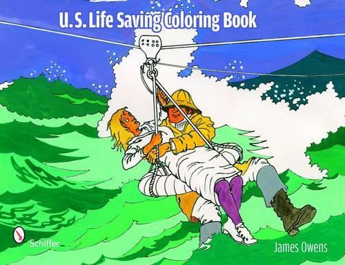 Бумажная книга «U.S. Life Saving Coloring Book», автор Джеймс Э. Оуэнс - фото №1