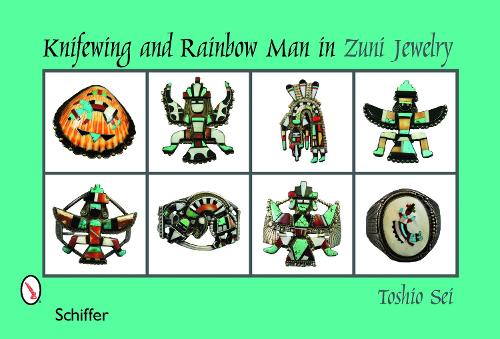 Бумажная книга «Knifewing & Rainbow Man in Zuni Jewelry», автор Тошио Сей - фото №1