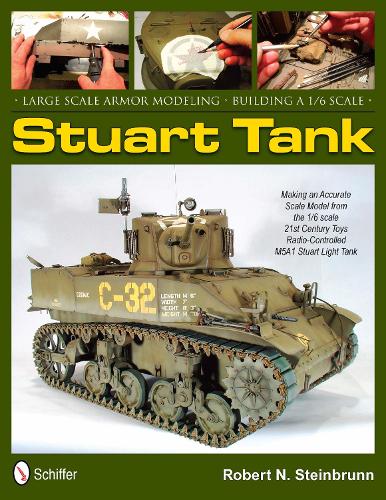 Паперова книга «Large Scale Armor Modeling: Building a 1/6 Scale Stuart Tank», автор Роберт Н. Штайнбрунн - фото №1