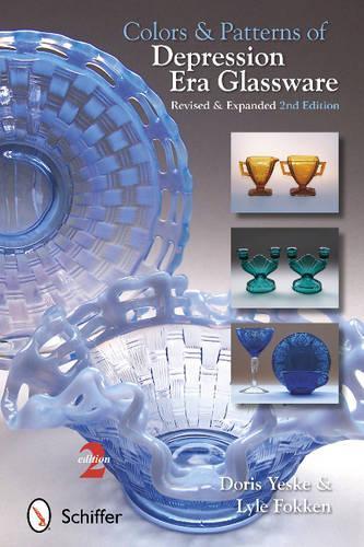 Паперова книга «Colors & Patterns of Depression Era Glassware», автор Доріс Йеске - фото №1