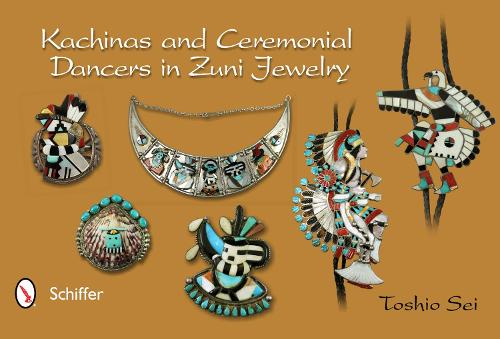Бумажная книга «Kachinas and Ceremonial Dancers in Zuni Jewelry», автор Тошио Сей - фото №1