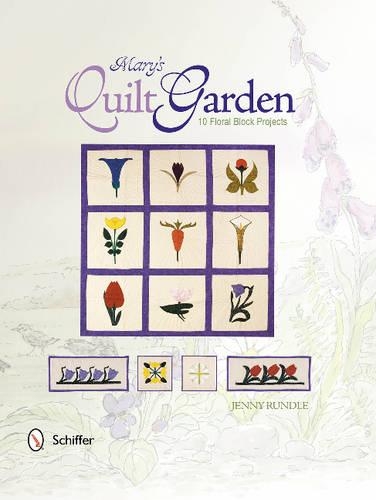 Бумажная книга «Mary's Garden Quilt: 10 Floral Block Projects», автор Дженни Рандл - фото №1