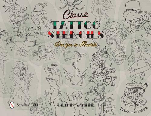 Паперова книга «Classic Tattoo Stencils: Designs in Acetate» - фото №1