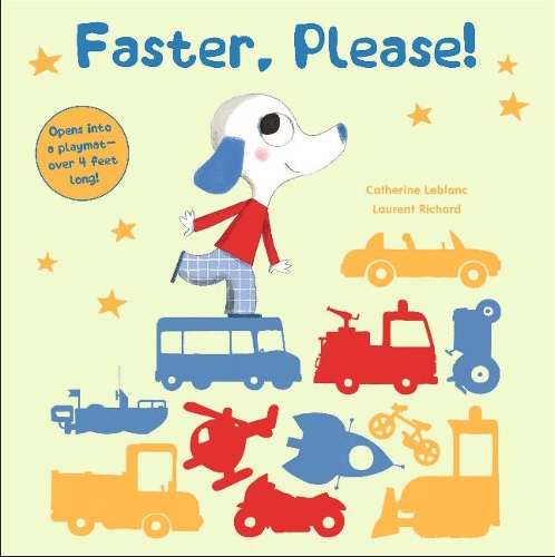 Бумажная книга «Faster, Please!: Vehicles on the Go», автор Кэтрин Леблан - фото №1
