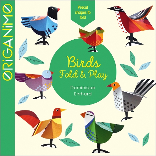 Паперова книга «Birds: Fold & Play», автор Домінік Ерхард - фото №1
